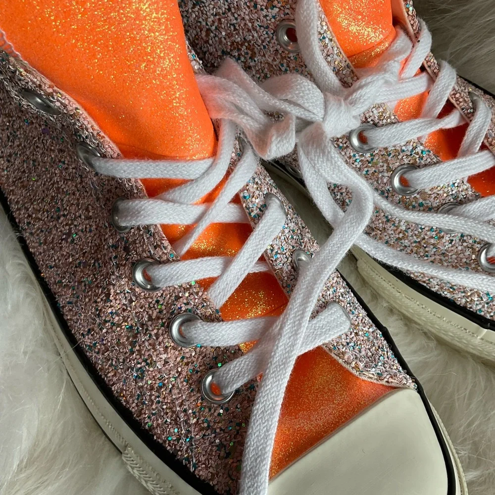 Converse with Bling! Uni-Sex! BRAND NEW - Picture 3 of 11